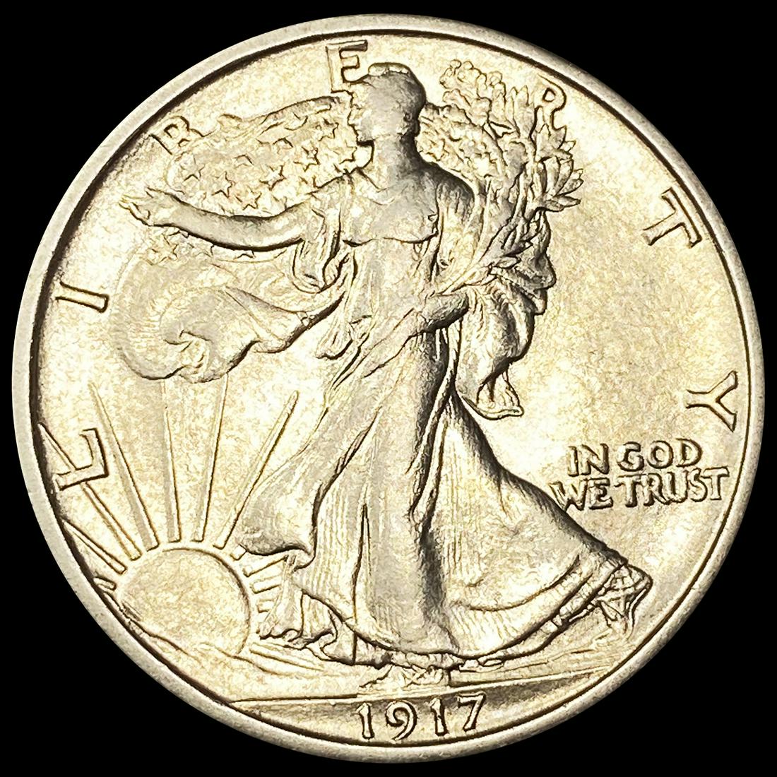 1917-S Walking Liberty Half Dollar UNCIRCULATED (1 of 2)