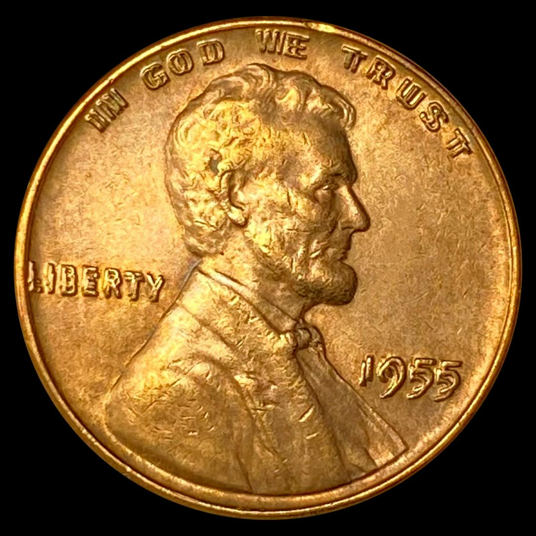1955 DDO Wheat Cent UNCIRCULATED (1 of 2)