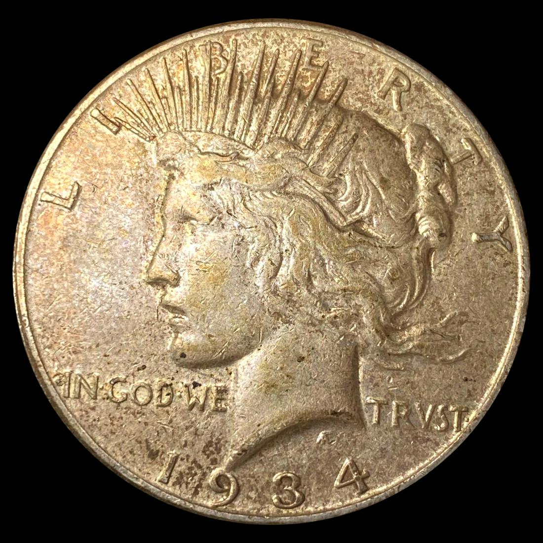 1934-S Silver Peace Dollar CLOSELY UNCIRCULATED (1 of 2)
