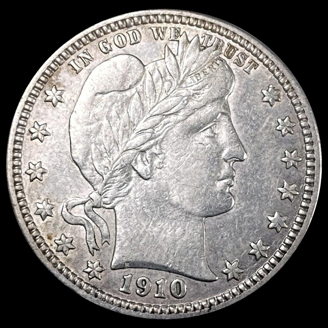1910-D Barber Quarter UNCIRCULATED (1 of 2)