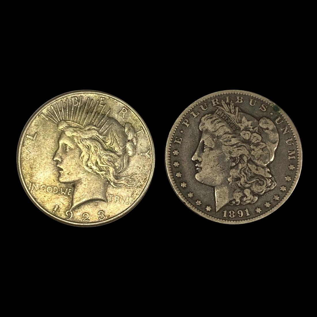 (2) Misc Dollars CLOSELY UNCIRCULATED (1 of 2)