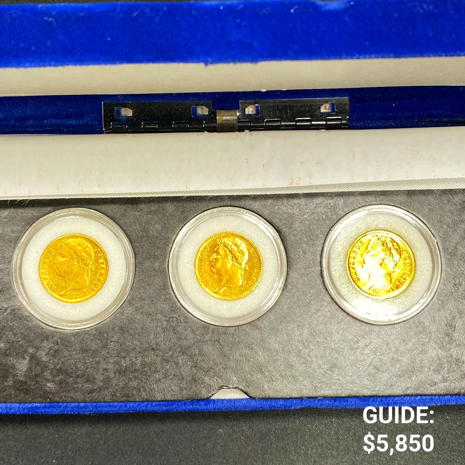 1810-12 (3) French 20 Franc Set - w/ Cert (1 of 2)