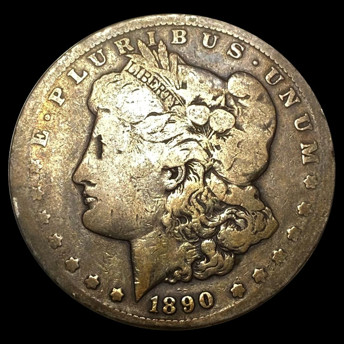 1890-CC Morgan Silver Dollar LIGHTLY CIRCULATED (1 of 2)