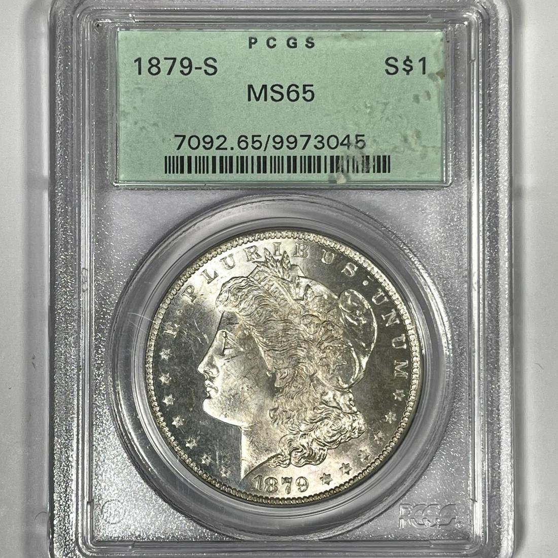 1879-S Morgan Silver Dollar PCGS-MS65 (1 of 2)