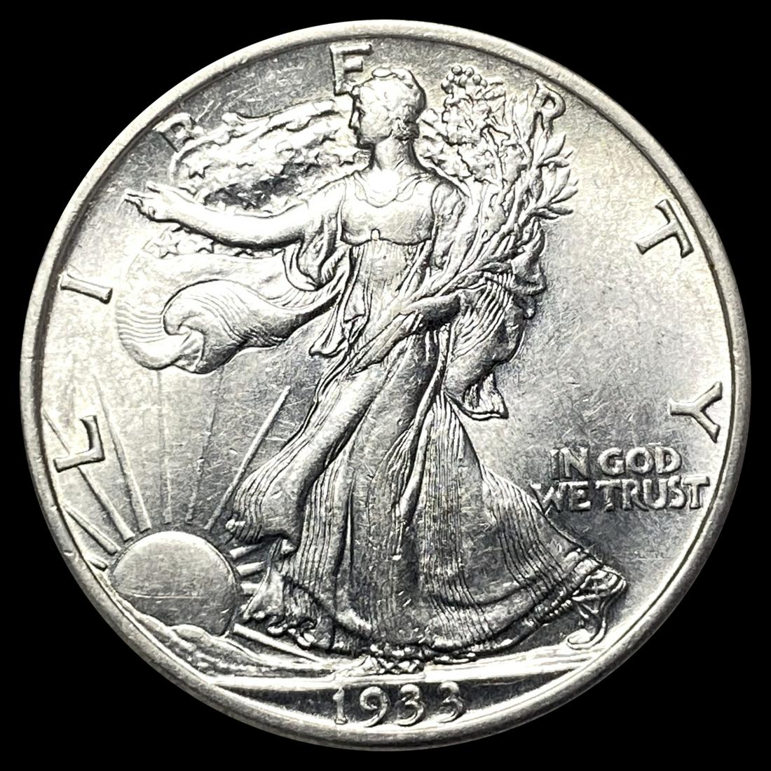 1933-S Walking Liberty Half Dollar UNCIRCULATED (1 of 2)