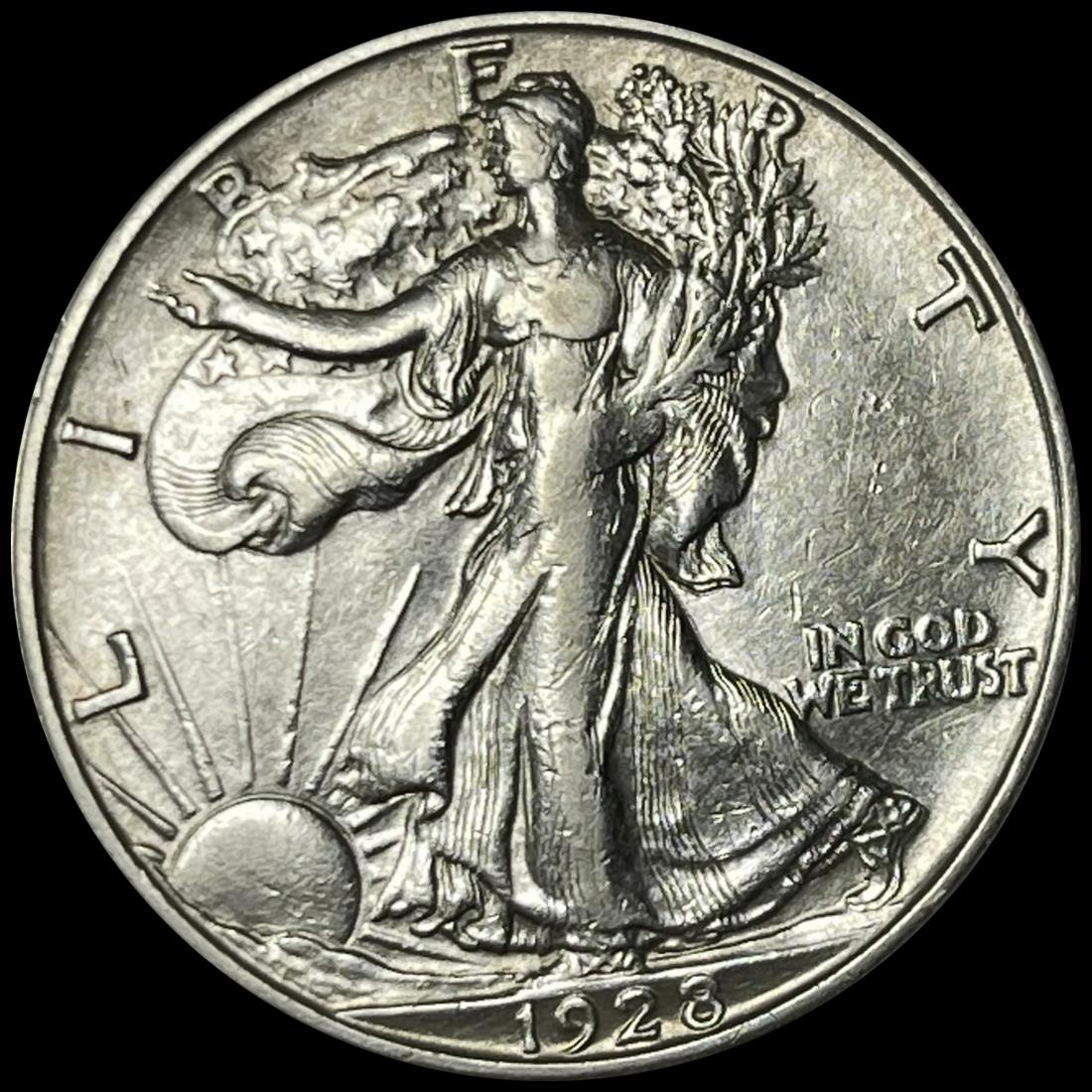 1928-S Walking Liberty Half Dollar UNCIRCULATED (1 of 2)