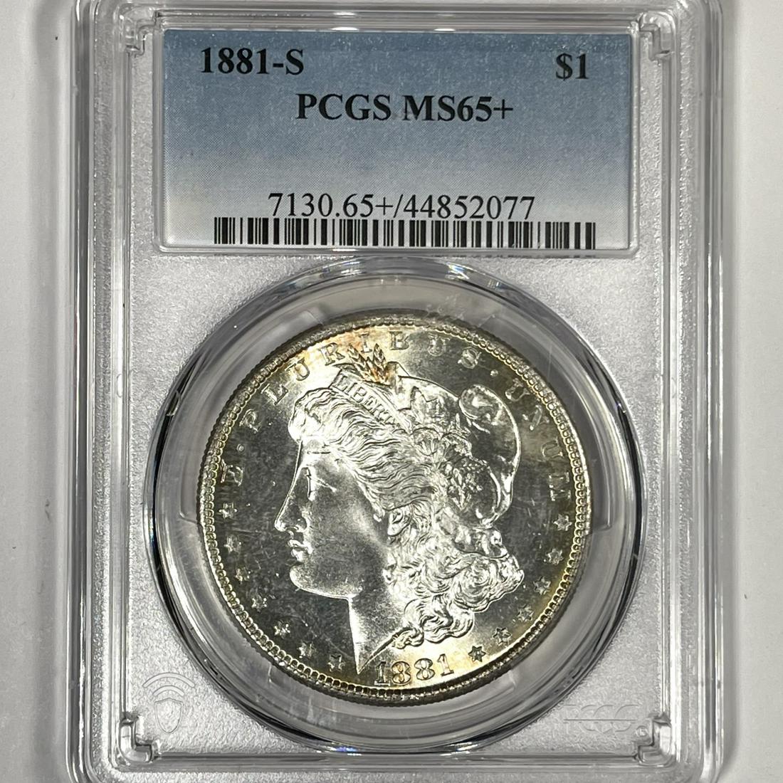 1881-S Morgan Silver Dollar PCGS-MS65+ (1 of 2)