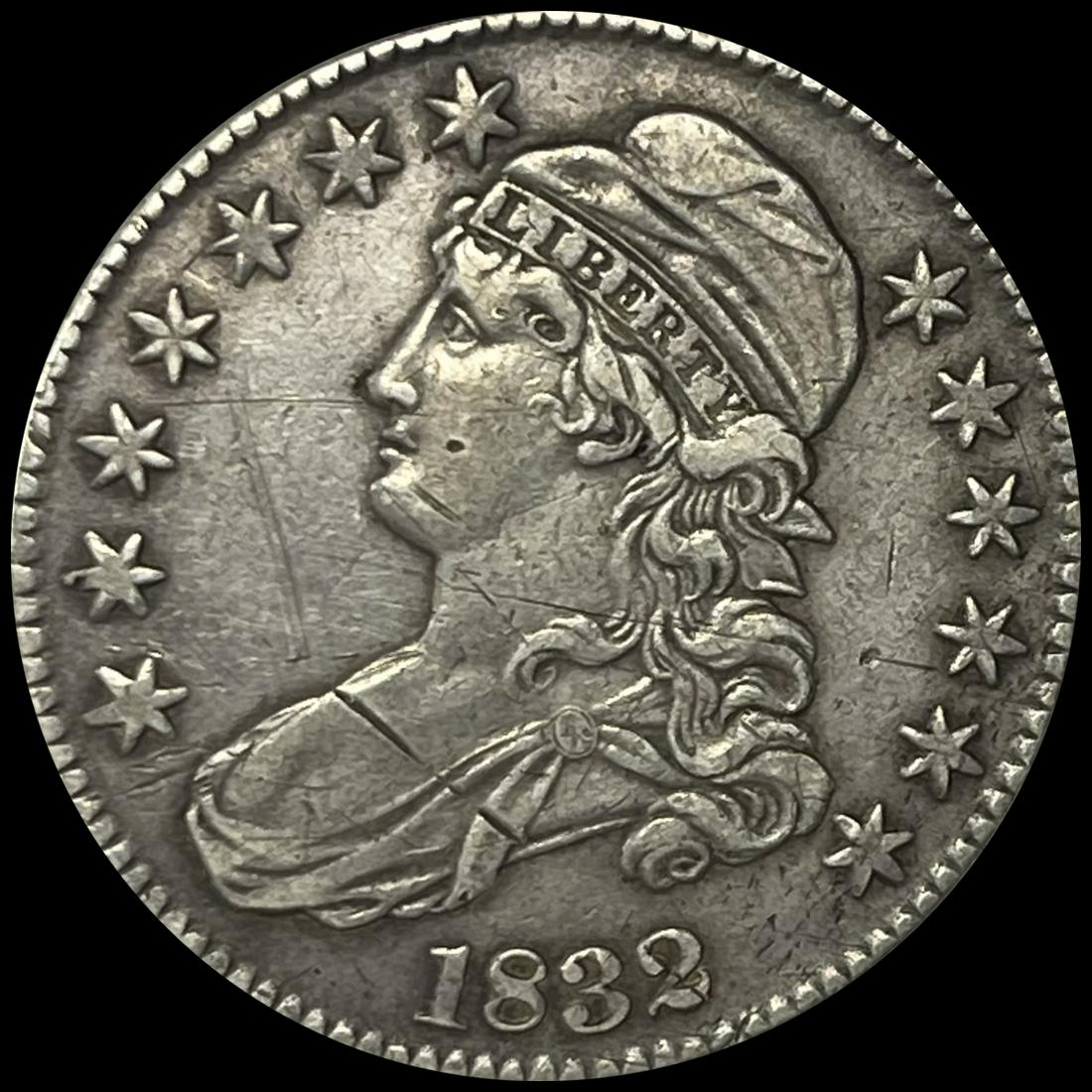 1832 Capped Bust Half Dollar CLOSELY UNCIRCULATED (1 of 2)