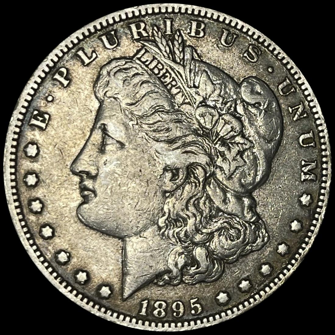 1895-O Morgan Silver Dollar NEARLY UNCIRCULATED (1 of 2)