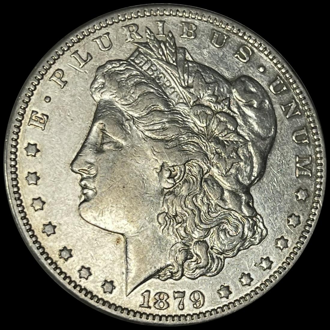 1879-S Rev 78 Morgan Silver Dollar CLOSELY UNC (1 of 2)