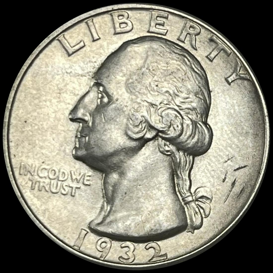 1932-D Washington Silver Quarter UNCIRCULATED (1 of 2)