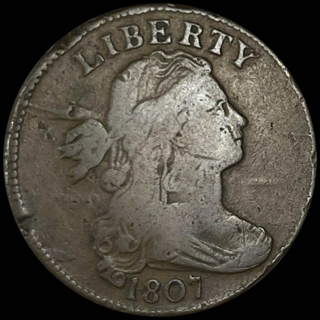 1807 Large Cent NICELY CIRCULATED (1 of 2)