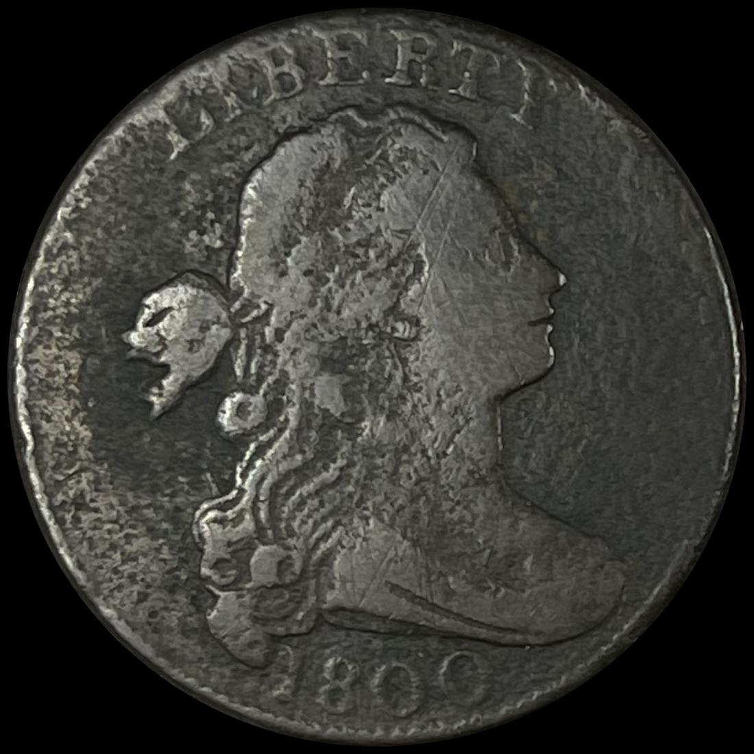 1800 Large Cent LIGHTLY CIRCULATED (1 of 2)