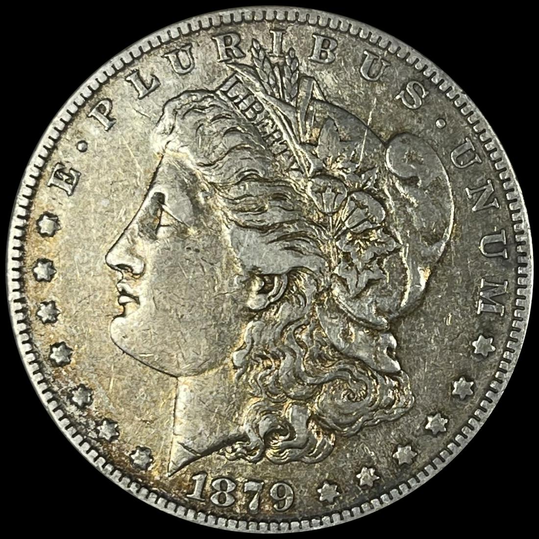 1879-S Rev 78 Morgan Silver Dollar NEARLY UNC (1 of 2)