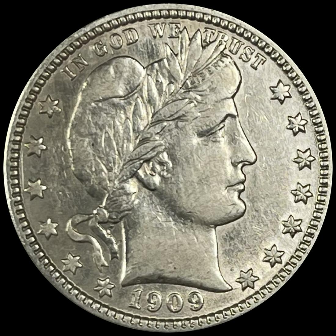 1909-D Barber Quarter UNCIRCULATED (1 of 2)