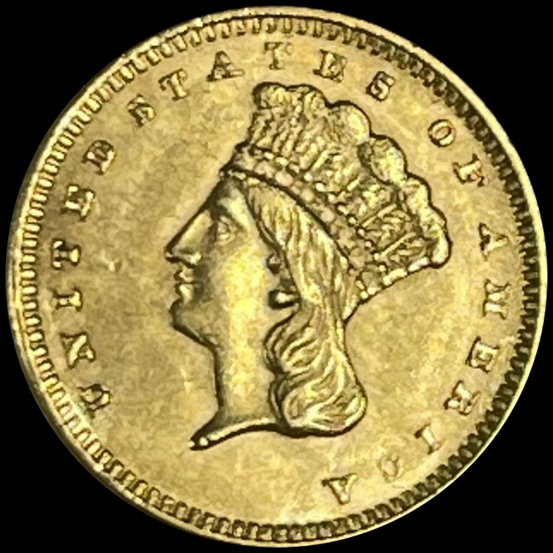 1861 Ty 3 Rare Gold Dollar UNCIRCULATED (1 of 2)