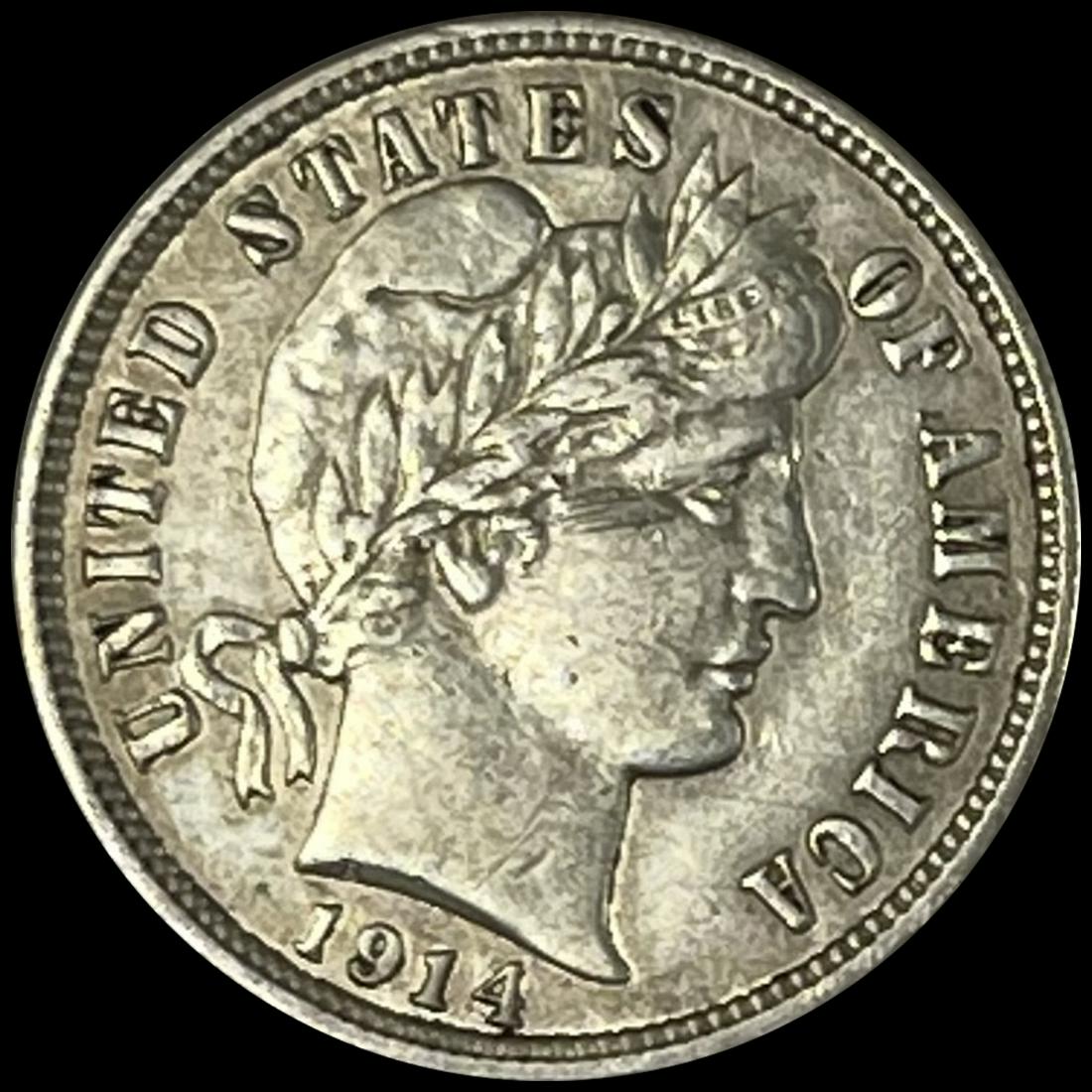1914-D Barber Dime UNCIRCULATED (1 of 2)
