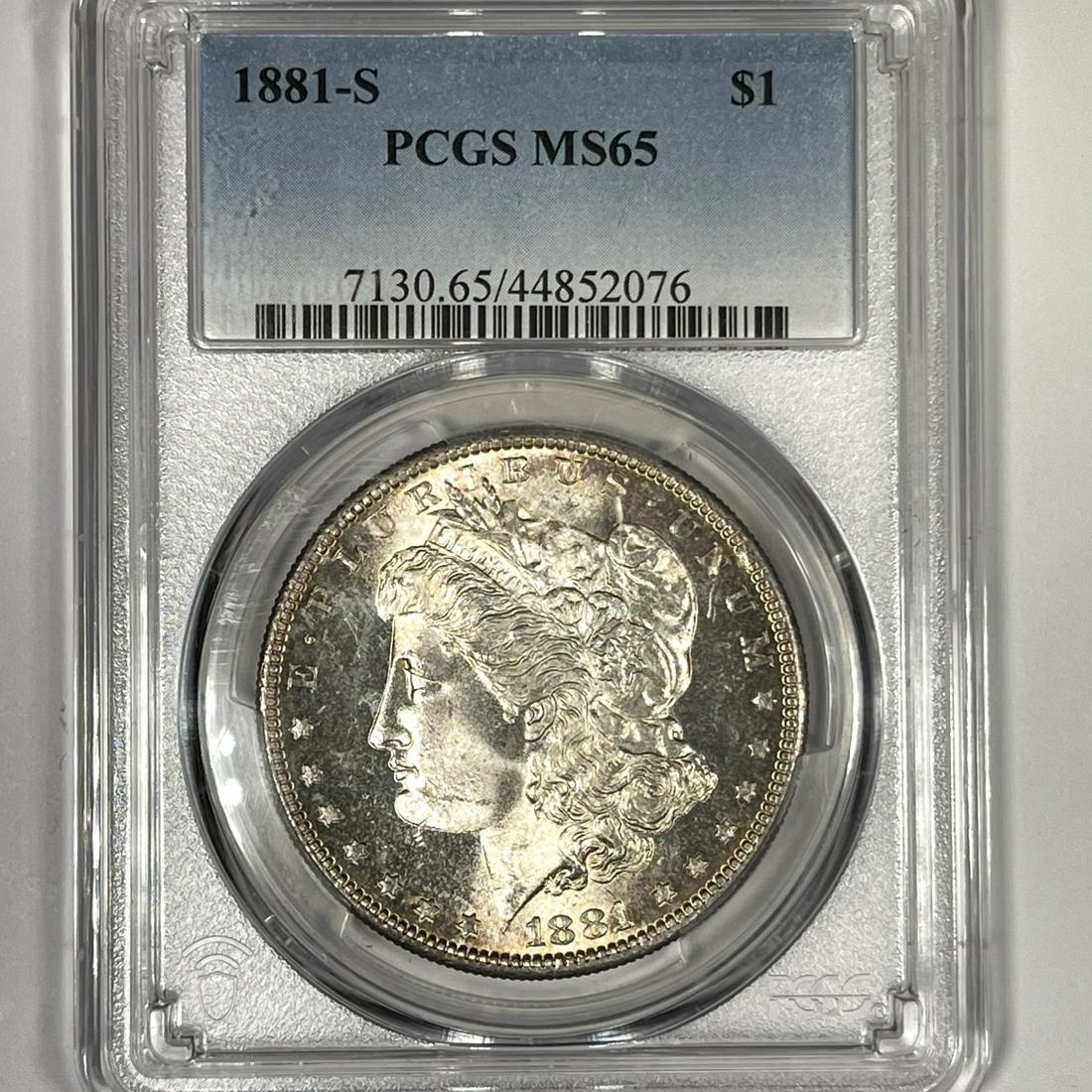 1881-S Morgan Silver Dollar PCGS-MS65 (1 of 2)