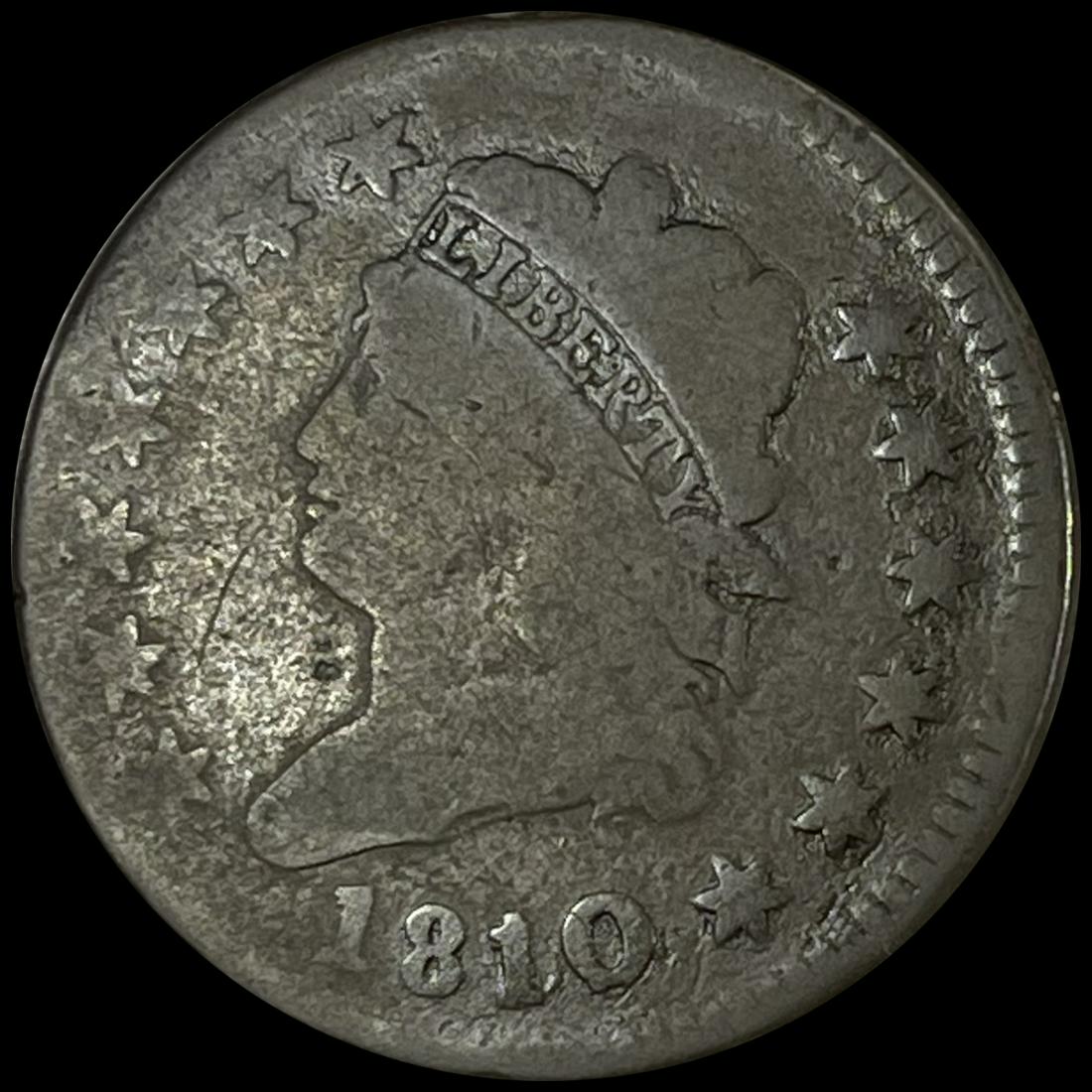 1810 Large Cent NICELY CIRCULATED (1 of 2)