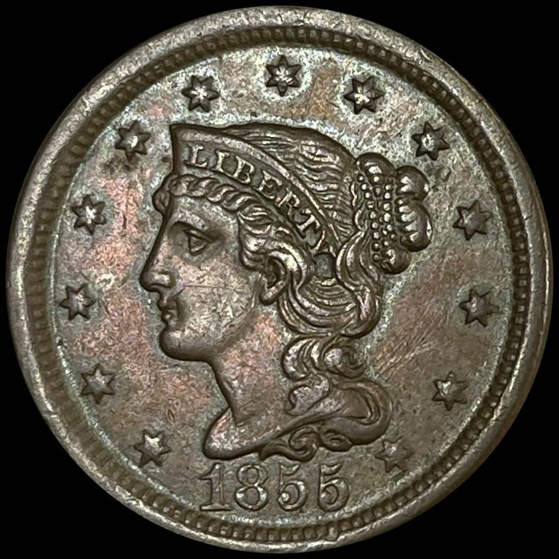 1855 Large Cent UNCIRCULATED (1 of 2)