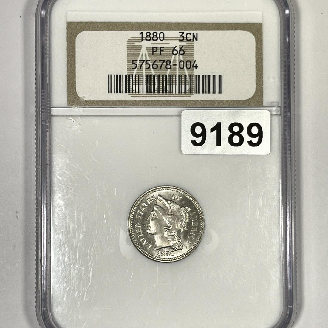 1880 Nickel Three Cent NGC-PF66 (1 of 2)