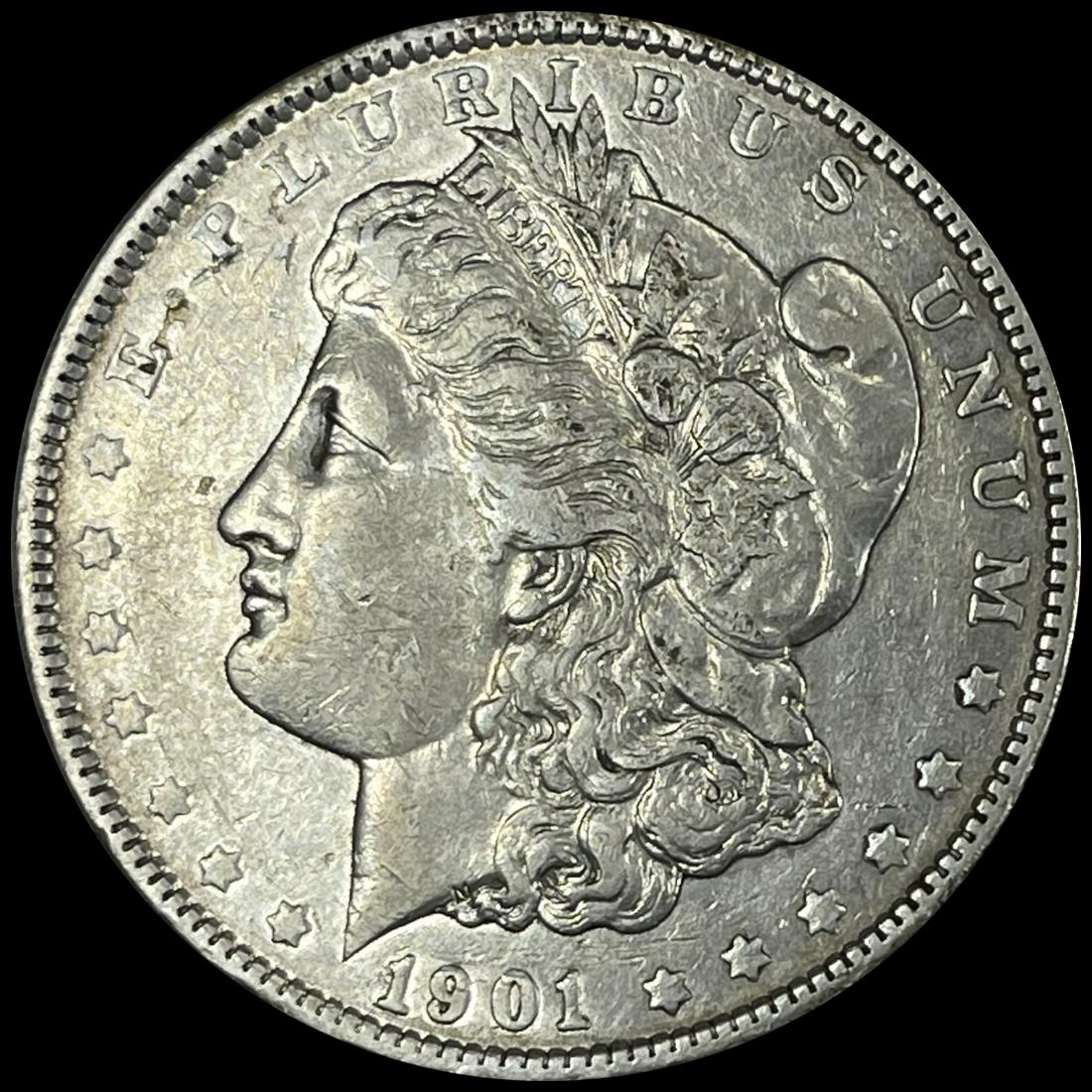 1901 Morgan Silver Dollar NEARLY UNCIRCULATED (1 of 2)
