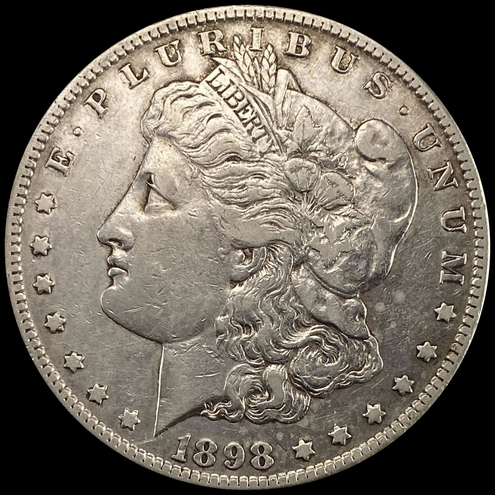 1898-S Morgan Silver Dollar NEARLY UNCIRCULATED (1 of 2)