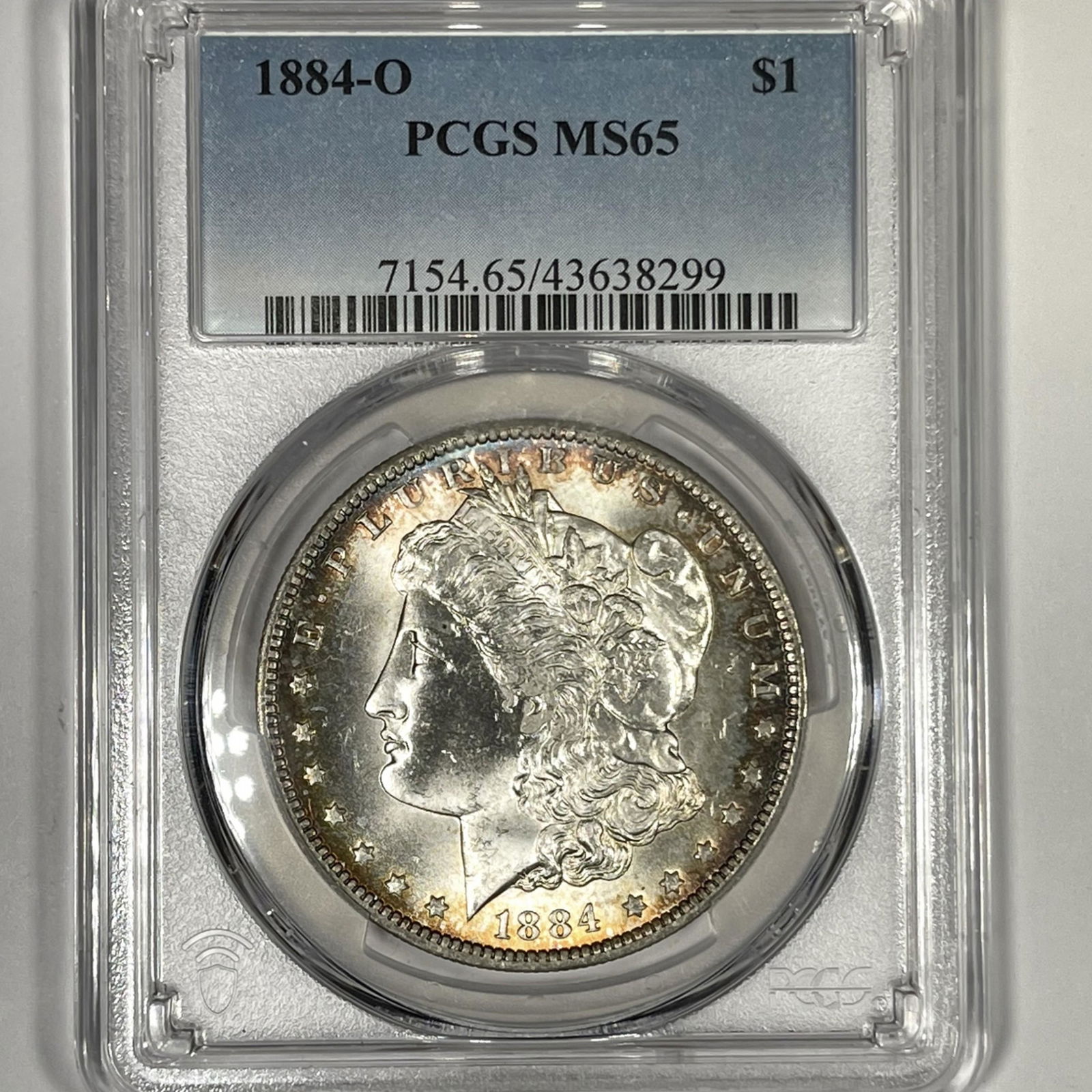 1884-O Morgan Silver Dollar PCGS-MS65 (1 of 2)