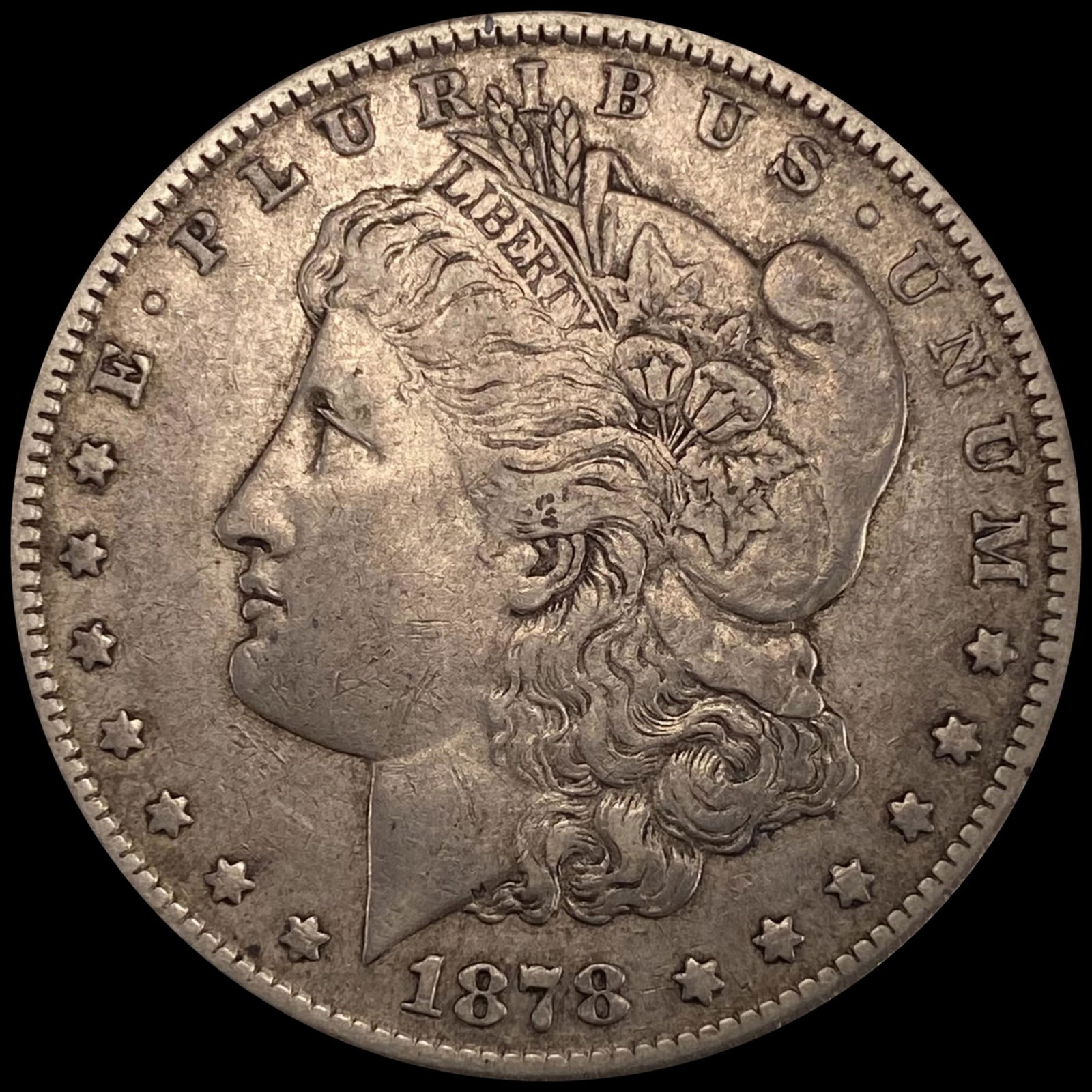 1878-CC Morgan Silver Dollar LIGHTLY CIRCULATED (1 of 2)