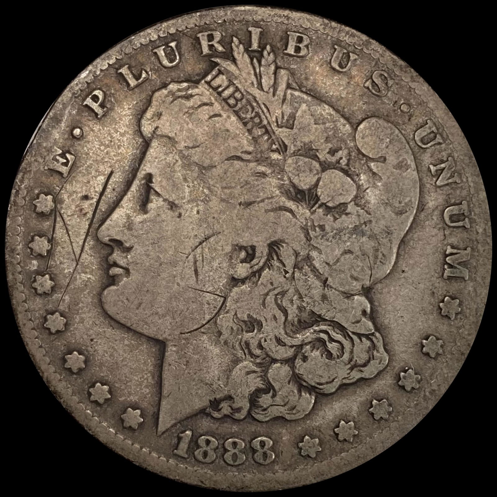 1888-S Morgan Silver Dollar NICELY CIRCULATED (1 of 2)
