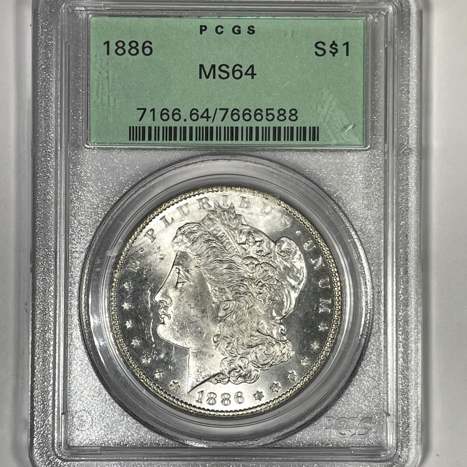 1886 Morgan Silver Dollar PCGS-MS64 (1 of 2)