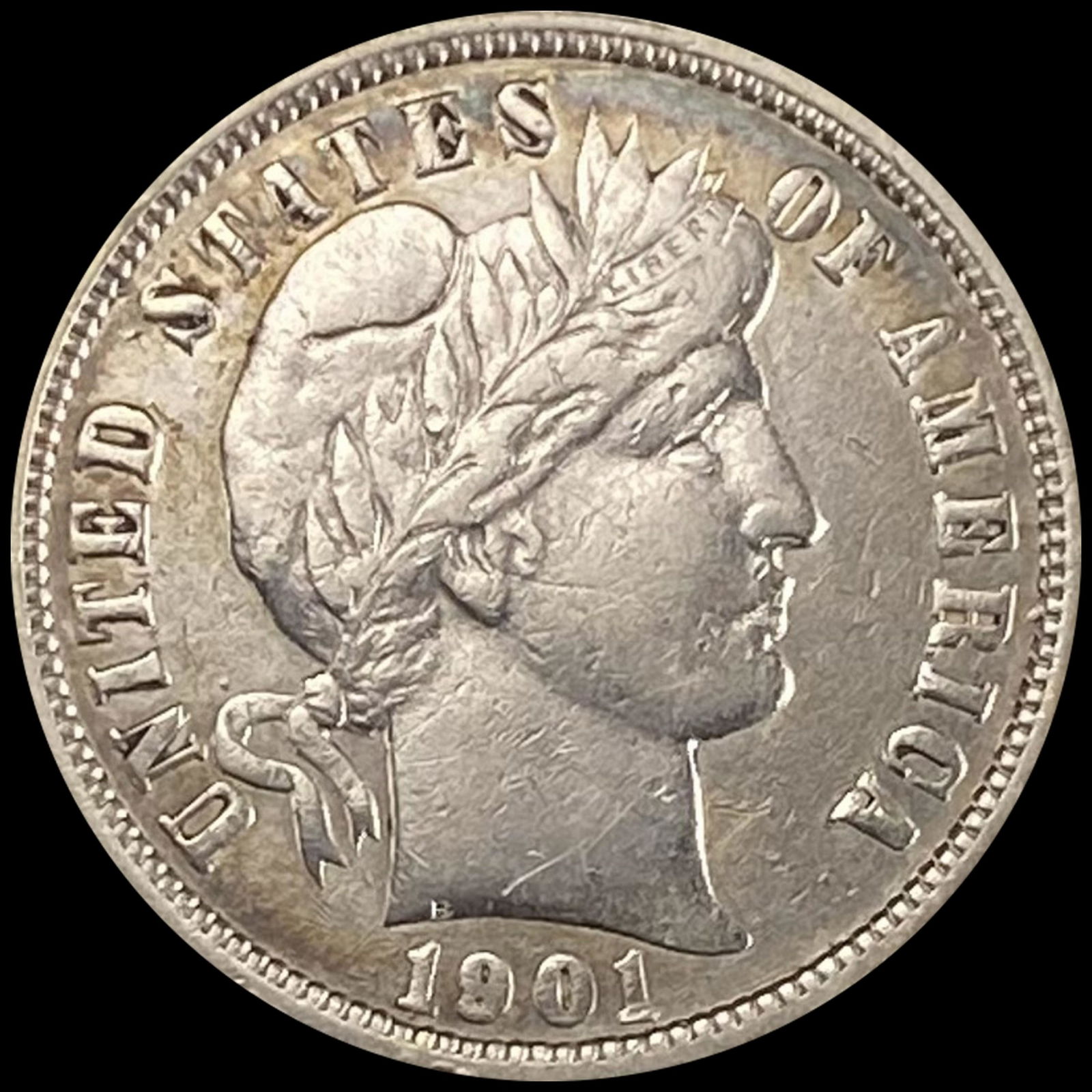 1901-O Barber Dime UNCIRCULATED (1 of 2)