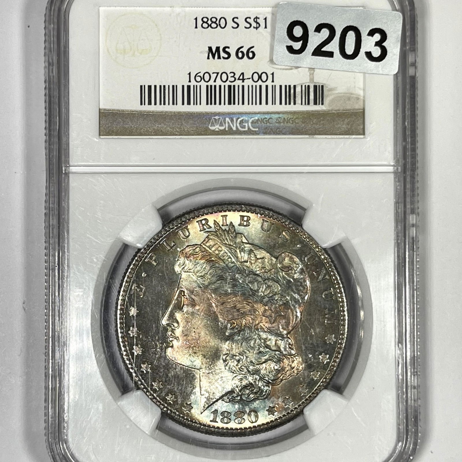 1880-S Morgan Silver Dollar NGC-MS66 (1 of 2)