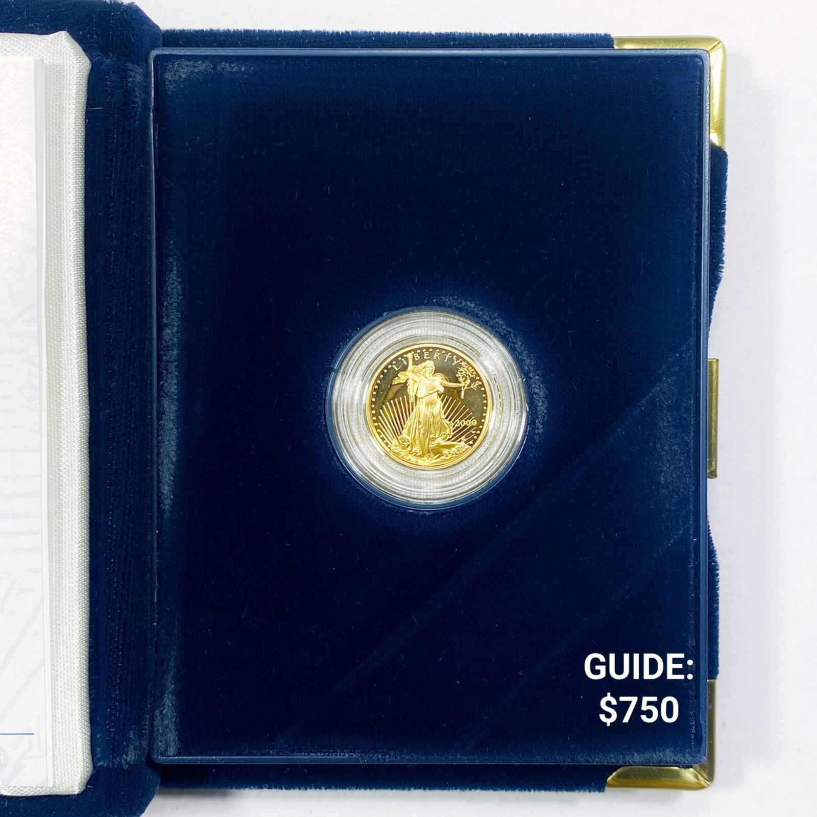 2000-W $5 Gold Eagle, 1/10oz -Proof w/ Cert (1 of 3)