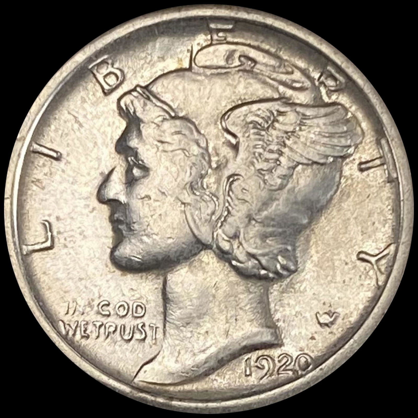 1920-S Mercury Dime UNCIRCULATED (1 of 2)