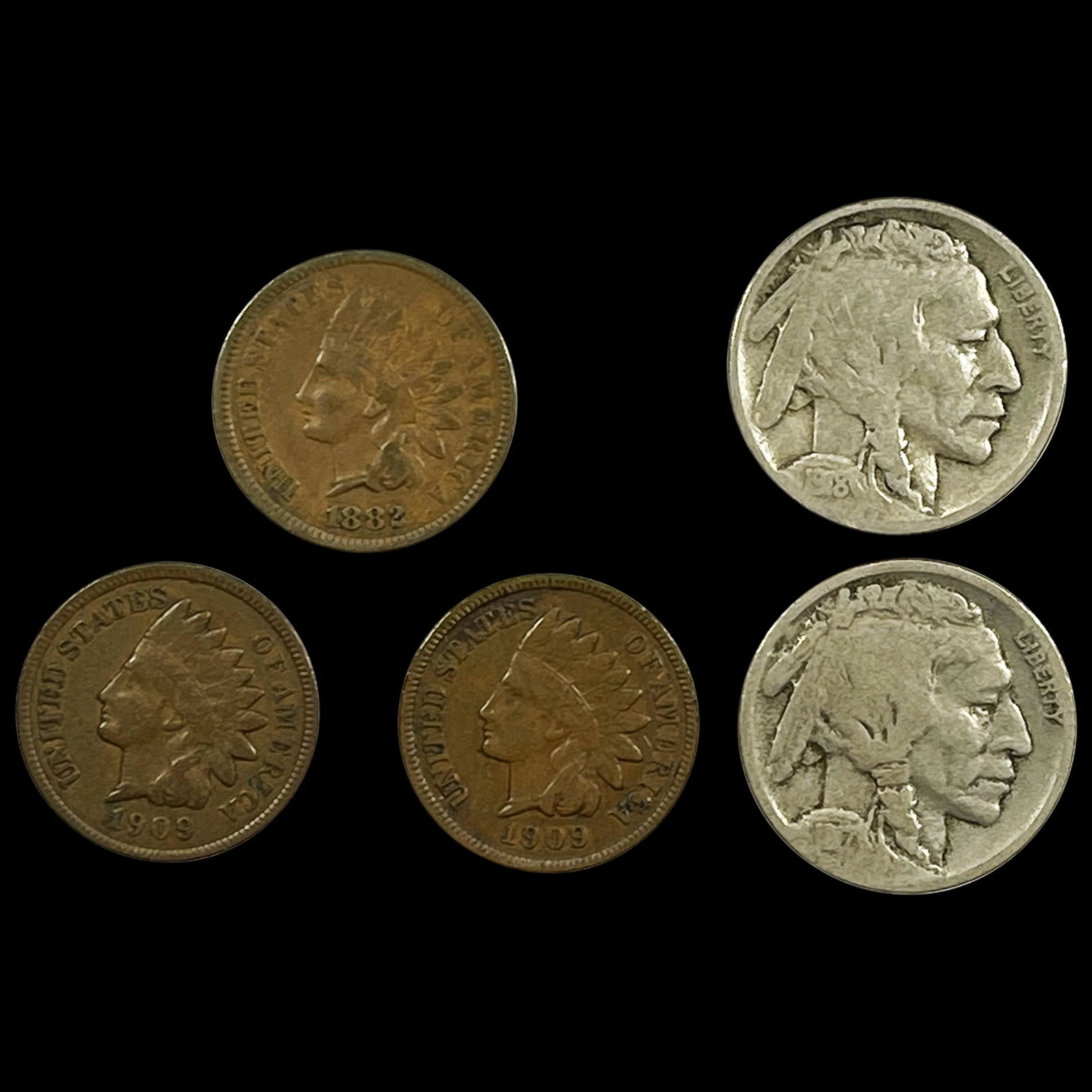 (5) Misc Coins ABOUT UNCIRCULATED (1 of 2)