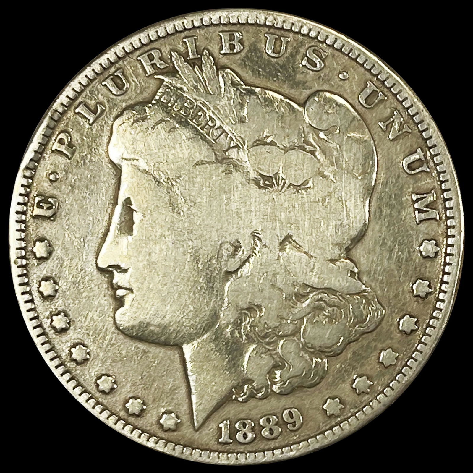 1889-S Morgan Silver Dollar NICELY CIRCULATED (1 of 2)