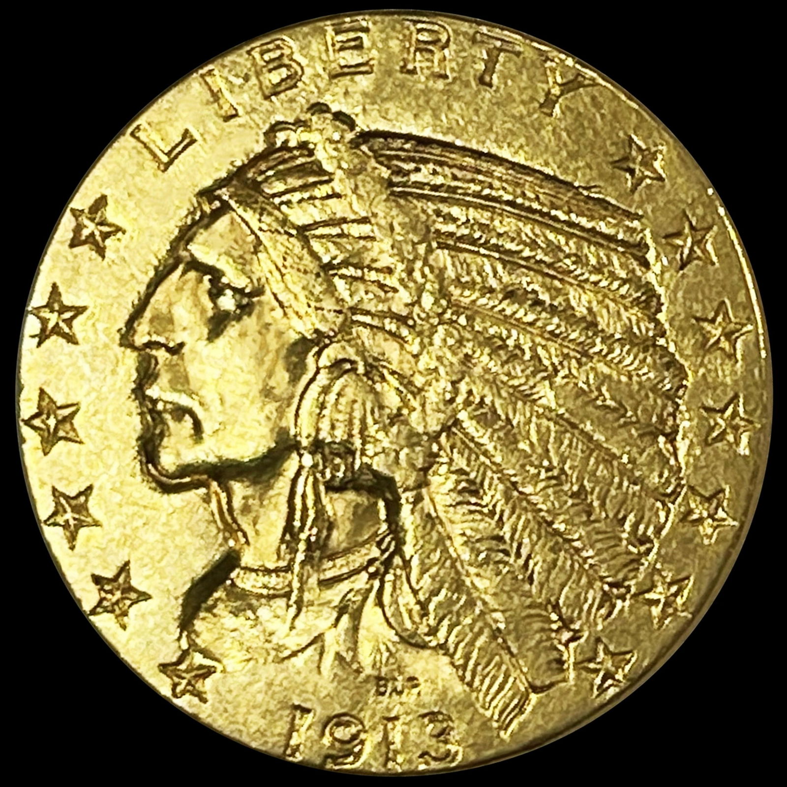 1913 $5 Gold Half Eagle UNCIRCULATED (1 of 2)