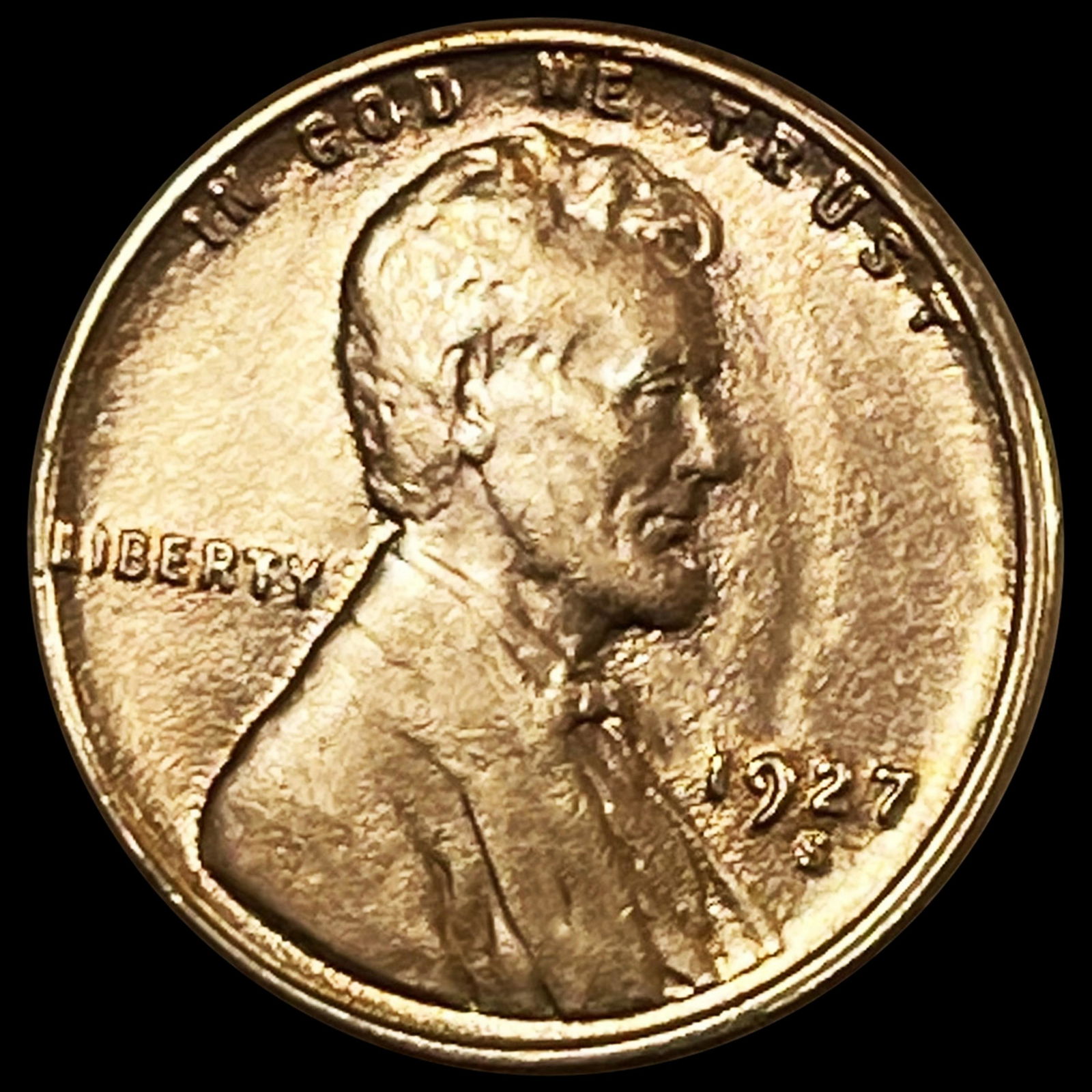1927-S RD Wheat Cent UNCIRCULATED (1 of 2)