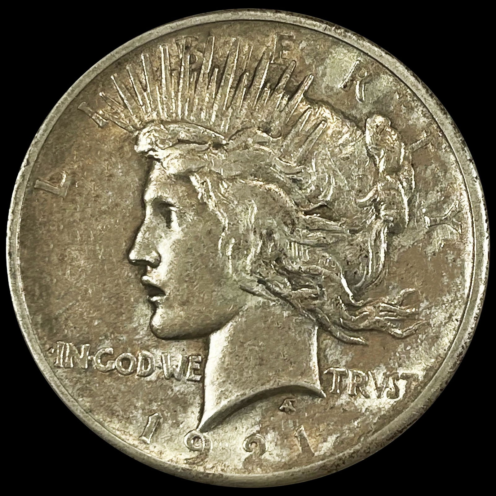 1921 Silver Peace Dollar UNCIRCULATED (1 of 2)