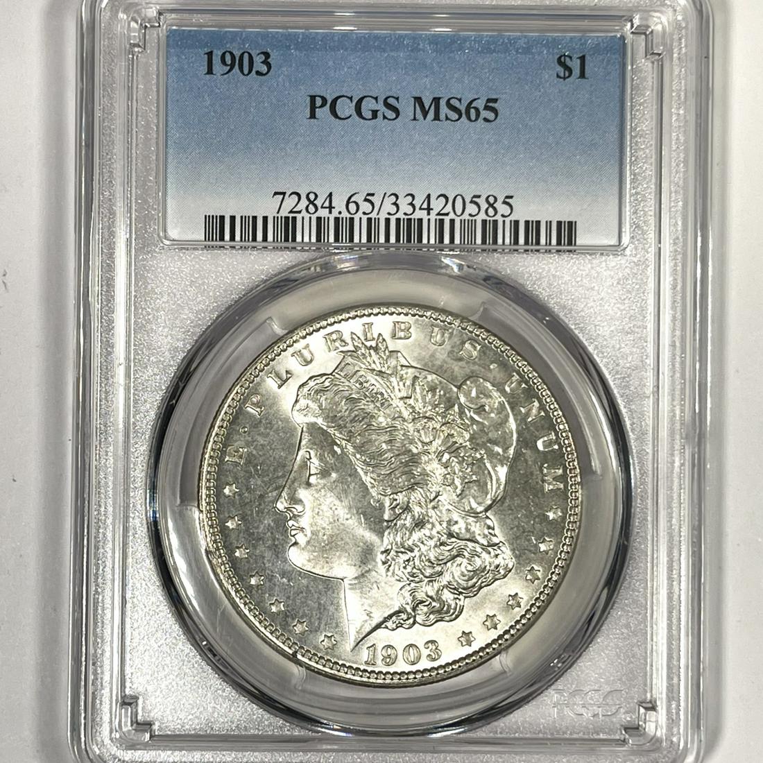 1903 Morgan Silver Dollar PCGS-MS65 (1 of 2)
