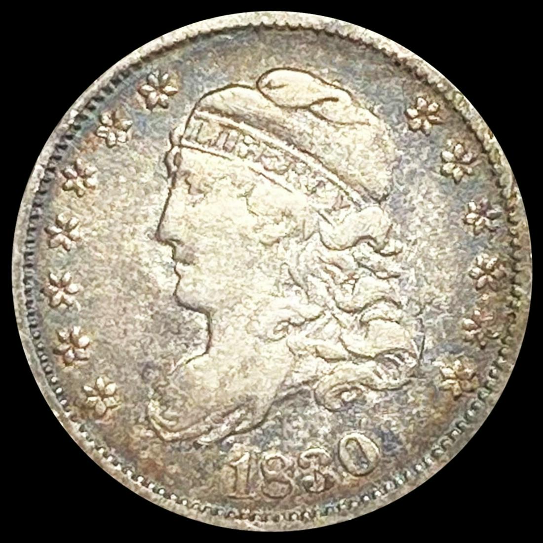 1830 Capped Bust Half Dime CLOSELY UNCIRCULATED (1 of 2)