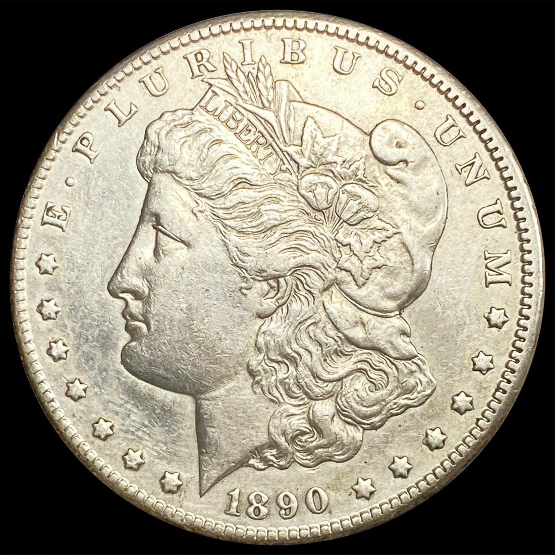 1890-CC Morgan Silver Dollar CLOSELY UNCIRCULATED (1 of 2)