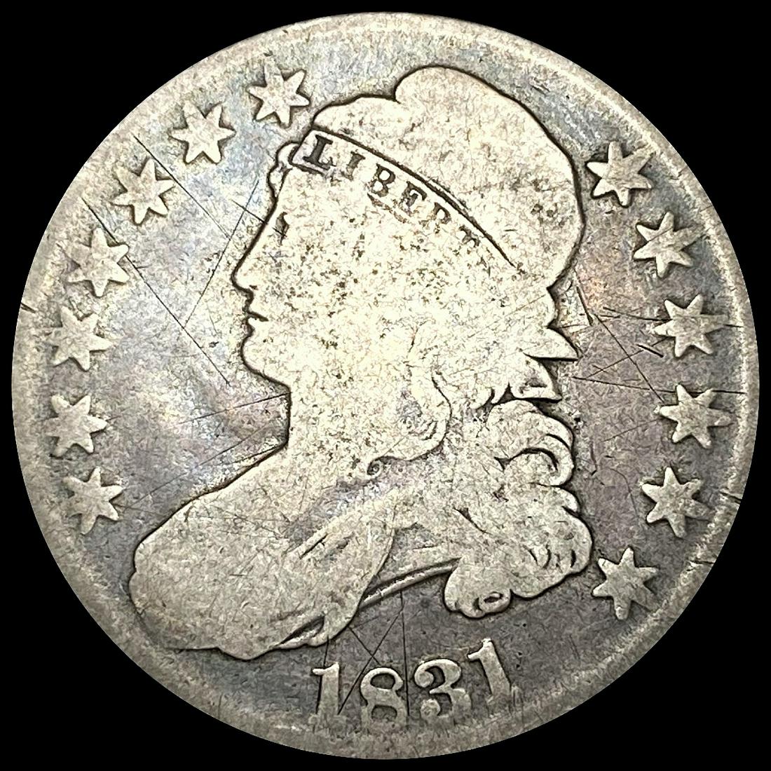 1831 Capped Bust Half Dollar NICELY CIRCULATED (1 of 2)