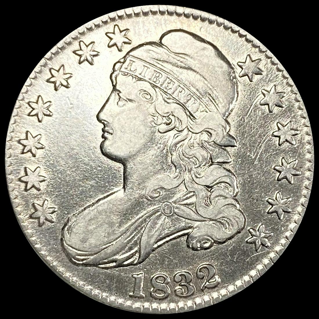 1832 Capped Bust Half Dollar NEARLY UNCIRCULATED (1 of 2)