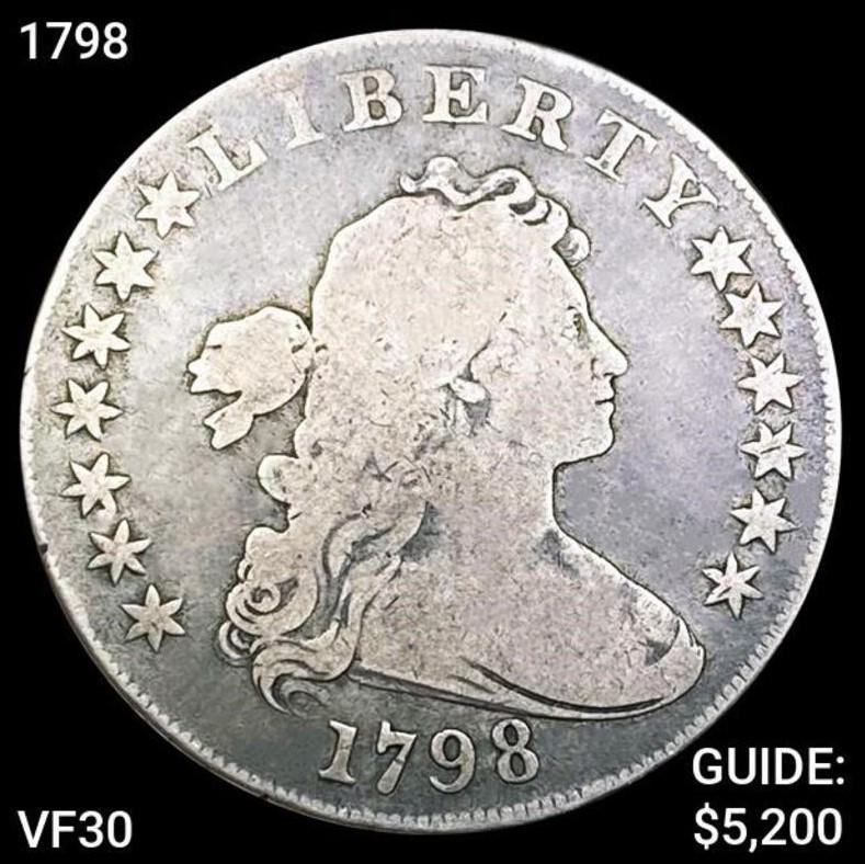 1798 Draped Bust Dollar LIGHTLY CIRC (1 of 2)