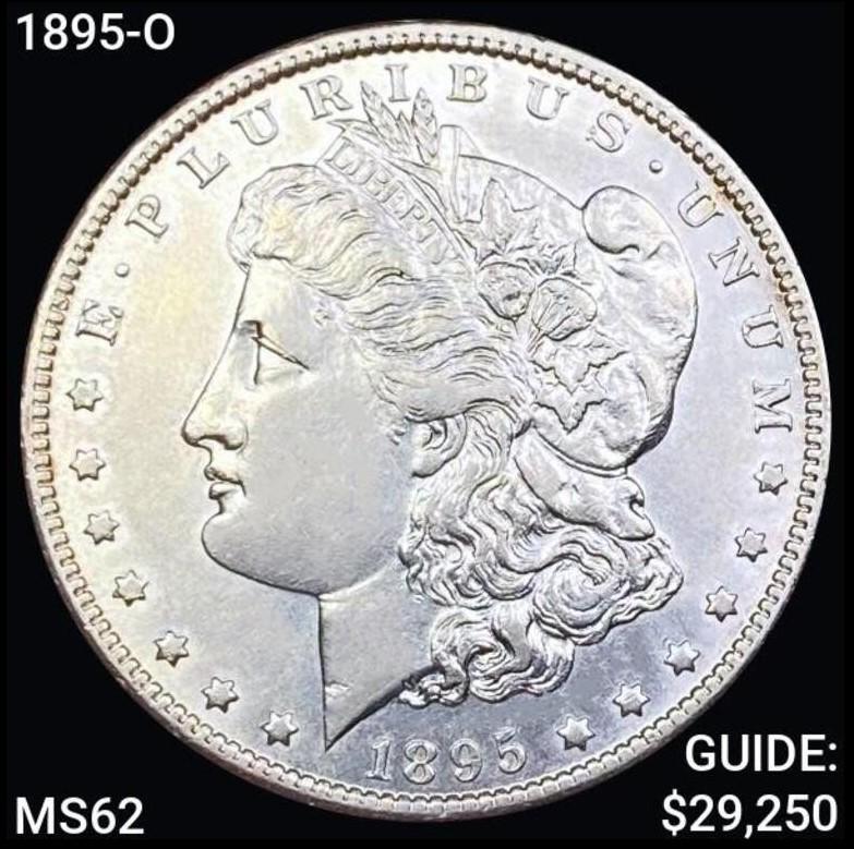 1895-O Morgan Silver Dollar UNCIRCULATED (1 of 2)