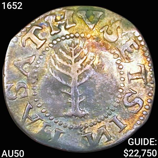 1652 Pinetree Schilling HIGH GRADE (1 of 2)
