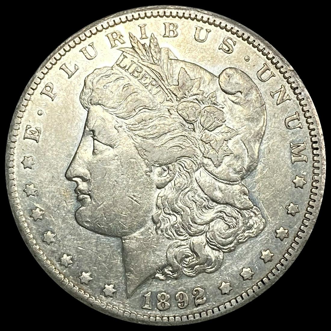 1892-CC Morgan Silver Dollar CLOSELY UNCIRCULATED (1 of 2)