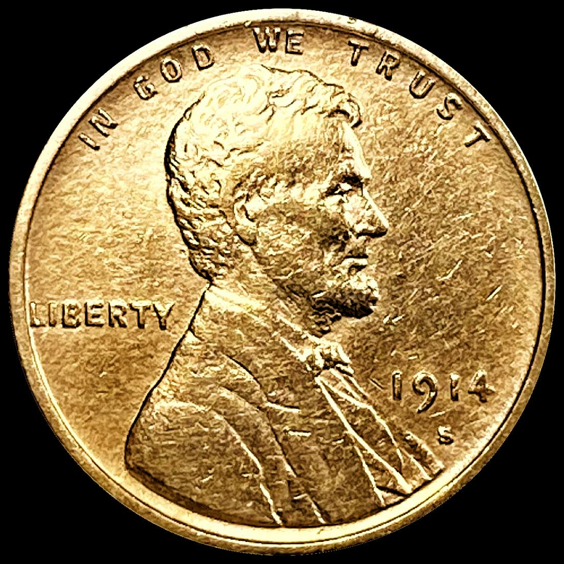 1914-S Wheat Cent UNCIRCULATED (1 of 2)
